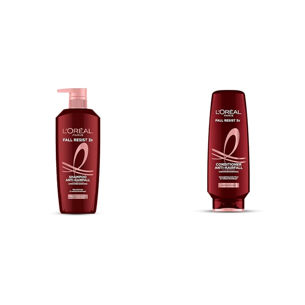 L'Oreal Paris Fall Resist 3X Anti-Hairfall Shampoo, 640ml (With 10% Extra) And L'Oreal Paris Fall Resist 3X Anti-Hairfall Conditioner, 175ml (With 10% Extra)-picture-20