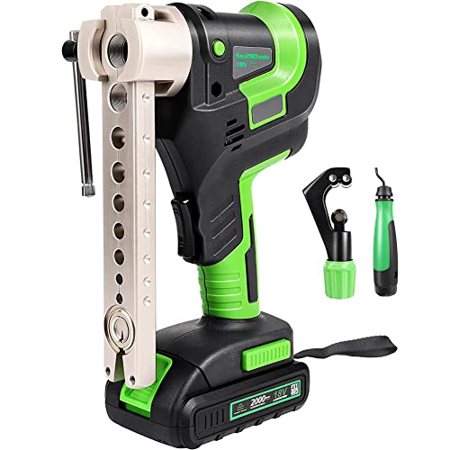 Kit de herramientas de abocardado eléctrico, kit de herramientas de expansión de tubos de 1/4'-3/4', herramienta de abocardado excéntrica HVAC de abocardado rápido en 5 segundos, herramienta eléctrica