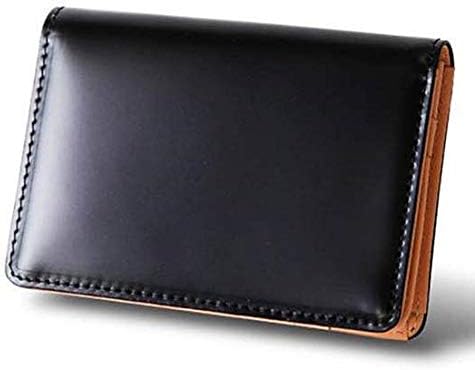 ランキング カード入れ付き 名刺入れ コードバン 日本製 最高品質 メンズ 経年変化 ブラウン色 ブラック色 Ly1002 牛革 本革 財布 帽子 ファッション小物