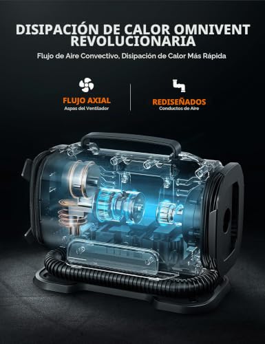 Compresor neumáticos portátil 12 Imagen adicional