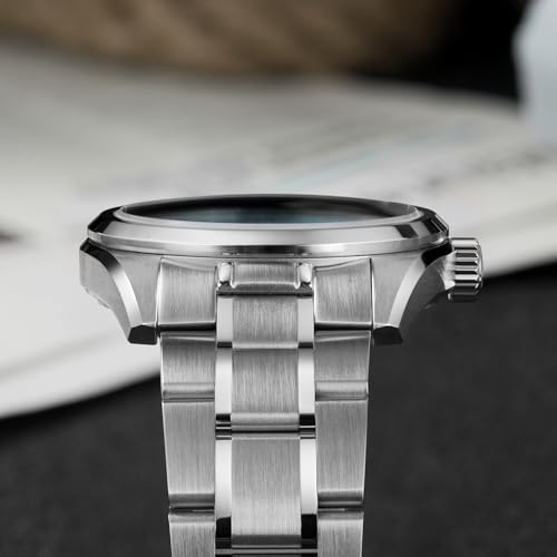 Image of watchdives WD0003 Original Design Aventurine Men Watch VH31 Sweep Second Quartz Watch 36mm Sapphire Crystal Luxury Wristwatch 100m Waterproof Stainless Steel