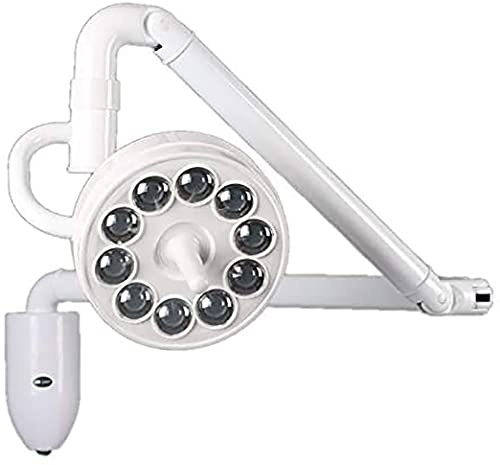 LMEILI Lámpara de exploración médica Dental LED Colgante Lámpara de exploración médica de Techo 30 W Lámpara de exploración quirúrgica para cirugía estética y plástica, clínicas dentales, ORL