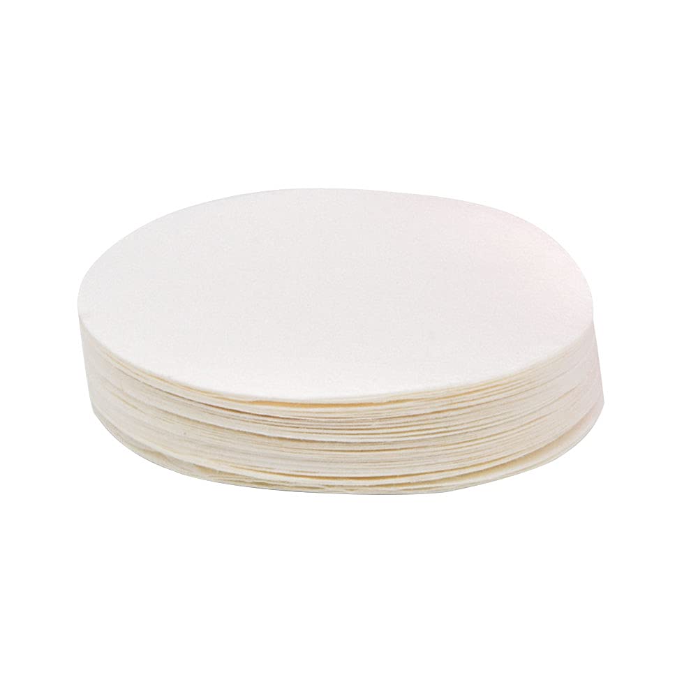 ANCLLO 200pcs Coffee Filters Paper, Diameter Unbleached Coffee Filters, Filter Paper, Pour Over Coffee Dripper Filters, Coffee Brewing Paper Filters for Home and Office DIY Coffee