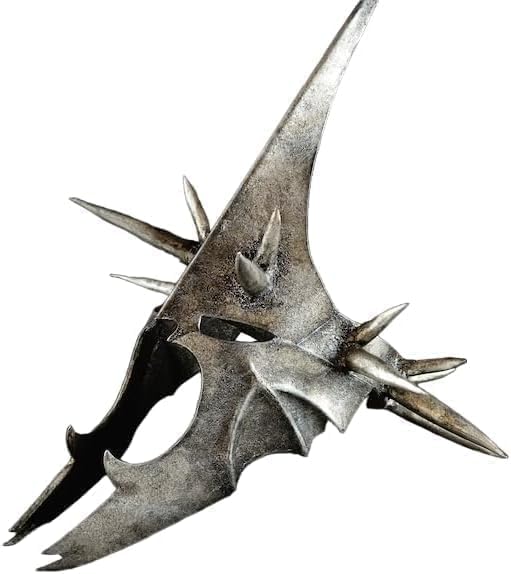 Handmade Nazgul Witch King Helmet - Perfect for Halloween Costumes and Cosplay Lord of The Rings Inspired Witch Helmet for Fantasy Lovers