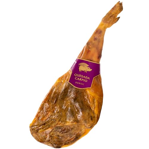 Paleta Serrana Gran Reserva de Raza Duroc 5 kg – Paletilla de Jamón Serrano Curada +12 Meses – Jamón Duroc con Sabor Intenso y Veteado Fino – Textura Suave y Jugosa – Ideal para Regalo y Eventos