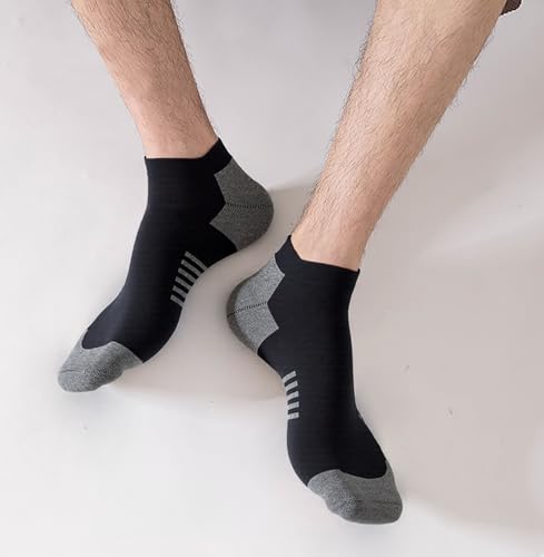 Image of 12-30 Pairs Low Cut Ankle Socks for Men Thin Breathable Casual No Show Athletic Socks Bulk