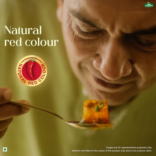 Image of Tata Sampann Kashmiri Red Chilli Powder with Natural Oils, 100g, Kashmiri Lal Mirch Powder, With Exclusive Recipe