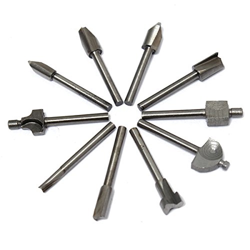 1/8 Inch 3.175 mm Schaft HSS Router Bits-Dateien Für Dremel