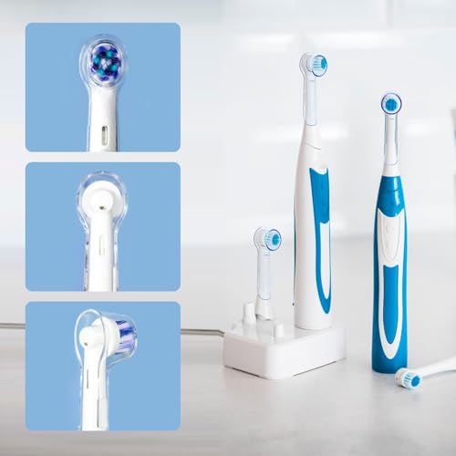 Dazkzooy Zahnbürsten Schutzkappe - 8er Set Abdeckungen für Elektrische Zahnbürstenköpfe, Reise Etui Schutzhülle – Bild 8