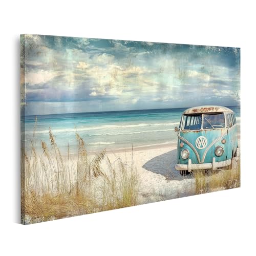 islandburner Bild auf Leinwand T1 Bus an einem schönen Strand für Wohnzimmer Reiseliebhaber Reisebüro Bilder Wandbilder Poster islandburner Bild auf Leinwand T1 Bus an einem schönen Strand für Wohnzimmer Reiseliebhaber Reisebüro Bilder Wandbilder Poster