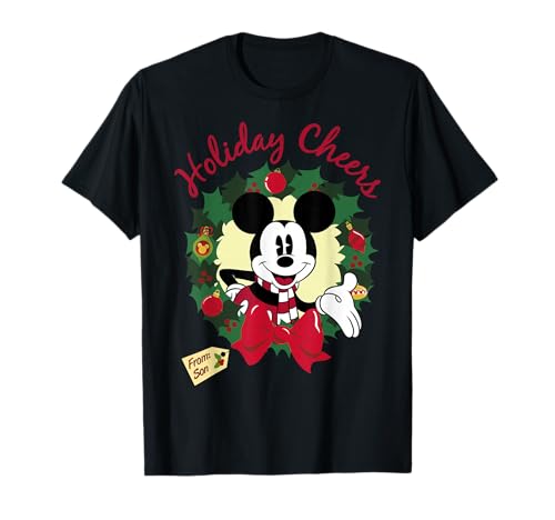 Mickey and Friends Christmas T-shirt enfant idéal pour le matin de Noël en famille