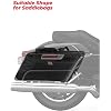 KEMIMOTO Saddlebag Liners 1 Pair Motorcycle Saddle Liner Bag 32L Hard Saddle Insert Travel Storage Bag Compatible with Touring Street Glide Road Glide Road King 1993-2023 1700 Royal Star