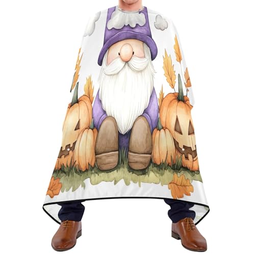 Cape de coiffeur gnome d'Halloween robe de coiffure 168x140cm
