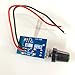 Taidacent 2510-4P 3P Manual 4 Wires 0-5V 12V Fan Speed Controller PWM Speed Control On Off Switch for PC CPU Case Fan with Knob (Solder Connector with Plastic Black Knob)
