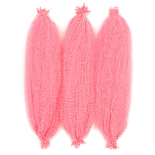 Mictong Fluffy Voluminous Spring Twist Hairpiece,Crochet Braiding Hair, Heat-Resistant Wigs