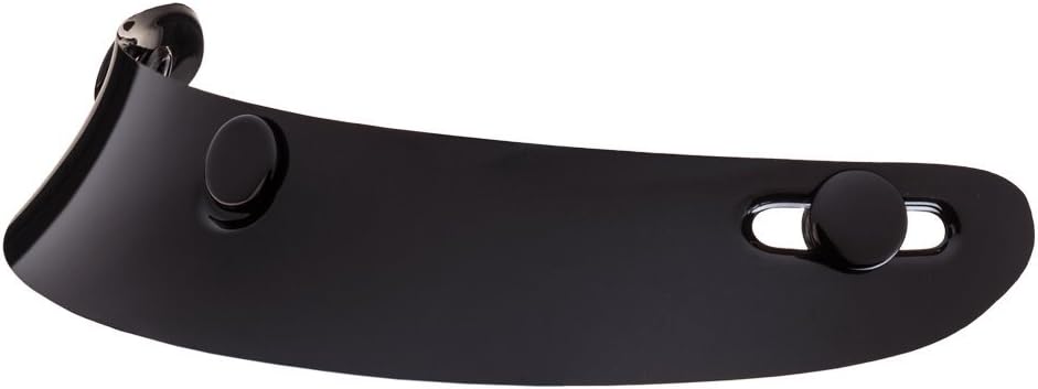 Daytona Helmets Mini Scoop Visor Gloss أسود