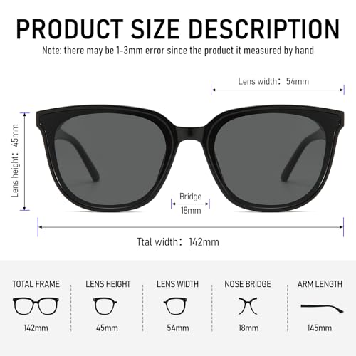 Oversized Round Sunglasses Womens and Mens Vintage Trendy Shades Retro Light Weight UV400 Sun Glasses4