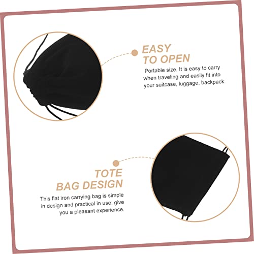 Bolsa Porta Plancha de Pelo y Rizador 5 Piezas Bolsa de Viaje con Cordón para Almacenamiento de Herramientas de Cabello miniatura 4