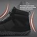 Hike Winter Footwear Barefoot Shoes Women Men, Autumn Winter Waterproof Wide Toe Box Barefoot Shoes Walking Boots (Black-3, Adult, Women, 10.5, Numeric, US Footwear Size System, Wide)