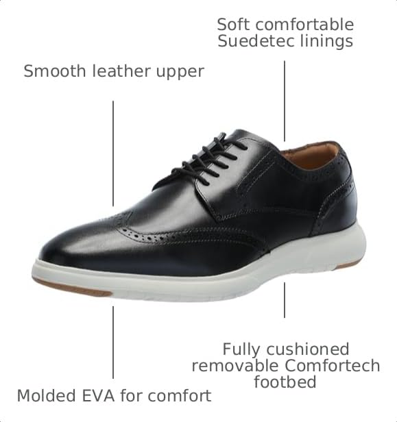 Image of Florsheim Mens Dynamo Wingtip Oxford