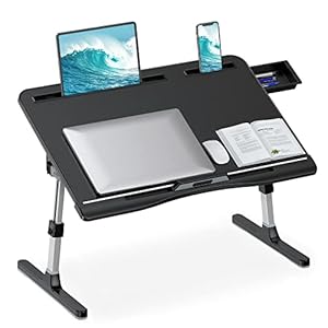 HETTHI Verstellbarer Laptop-Schreibtisch für Bett