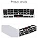 Car Dashboard Radio Button Repair Stickers Set, Console Button Replacement Decal Set For SAAB 9-3 2003-07 A/C Climate Control Button Repair Decals