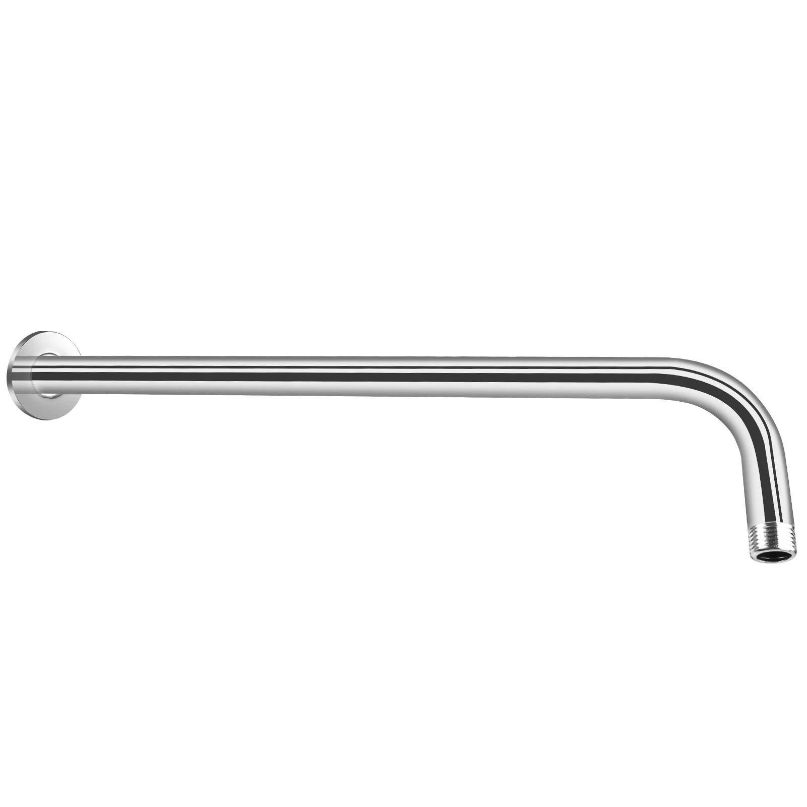 30/40CM Shower Arm Stainless Steel Wall-Mounted Head for Use in Bathroom(B Sliver,40cm)