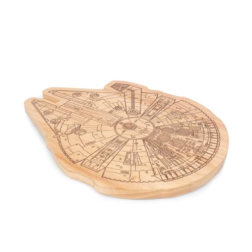Tabla de cortar Millennium Falcon 16 pulgadas de Parawood miniatura 2