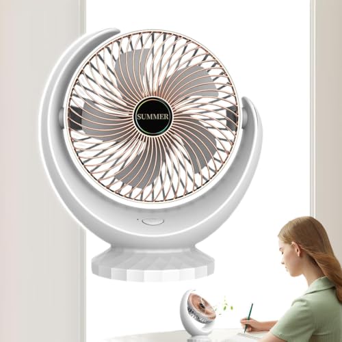 Ventilateur rechargeable portable de camping à 3 vitesses
