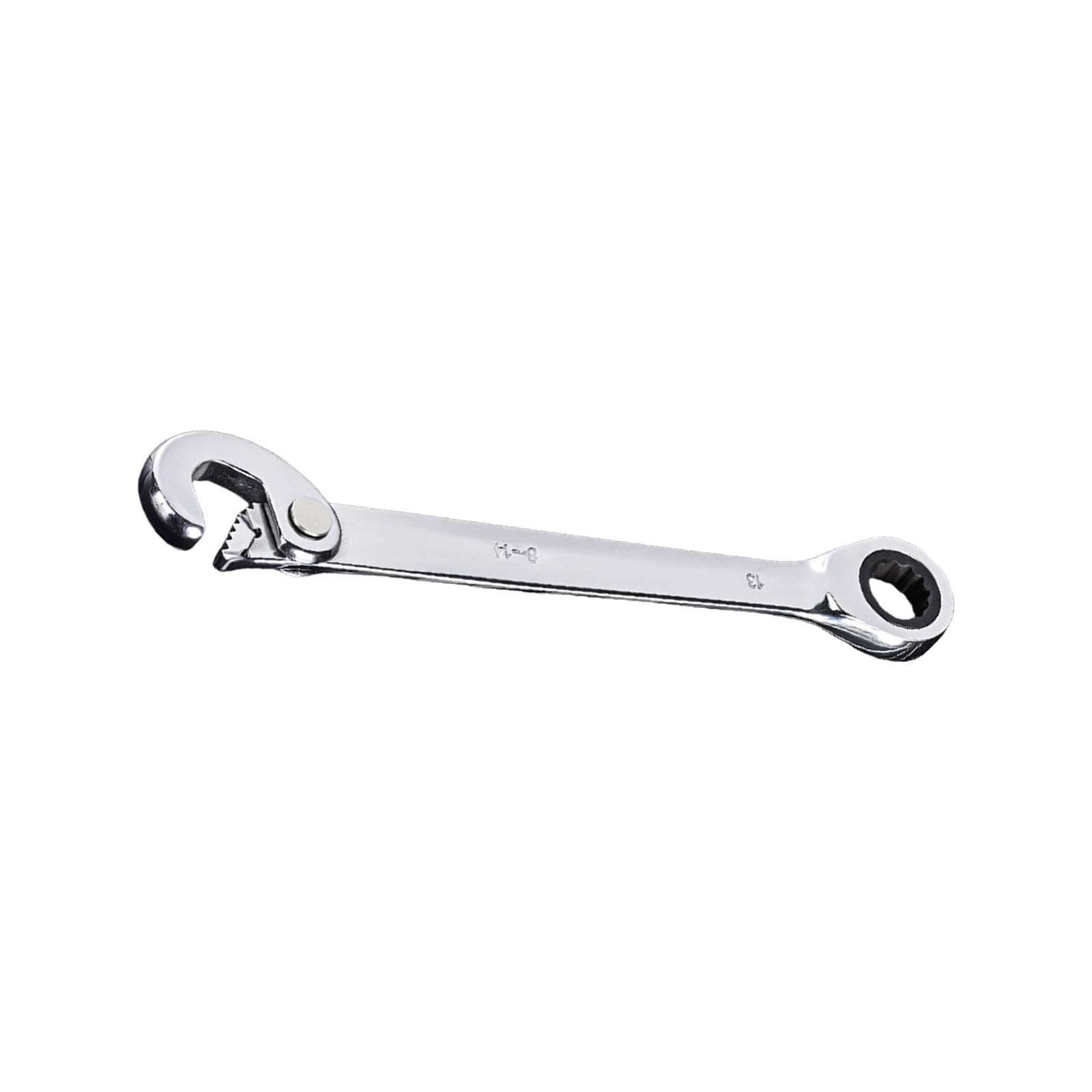 Tsophreniq Durability Alloy Steel Ratcheting Wrench Nonslip Grip Compactly Tool For Tight Space Maintenance Fast Bolt Tightening Alloy Steel Ratcheting Wrench