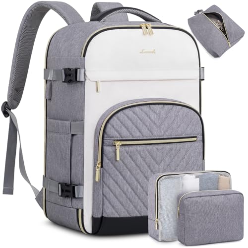 LOVEVOOK Travel Backpack for Women,40L Carry On Backpack for Airplanes,17.3 Inch Laptop Personal Item Travel Bag - image 1