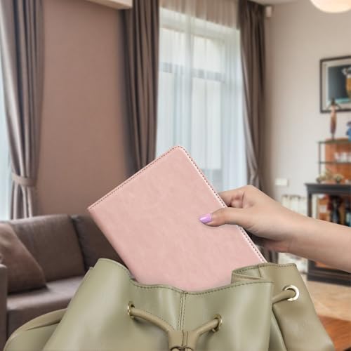 Image of CoBak Stand Case for 7 inch Kindle Paperwhite 12th Gen 2024 and Kindle Colorsoft with Hand Strap - Compatible with iPhone MagSafe, for Samsung /Belkin /Anker Wireless Charging Pads, Durable, Auto Sleep Wake