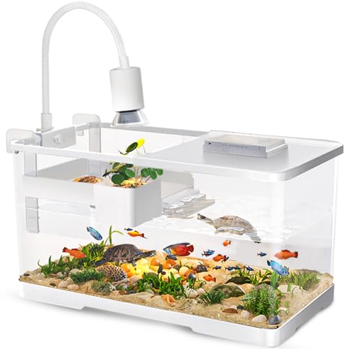 (Tank + Light + Filter + Filter Balls) Turtle Tank Kit, Turtle Ta...
