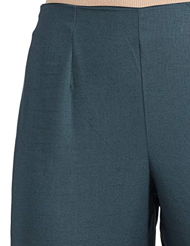 Image of BIBA Women Cotton Blend Regular Solid Pants