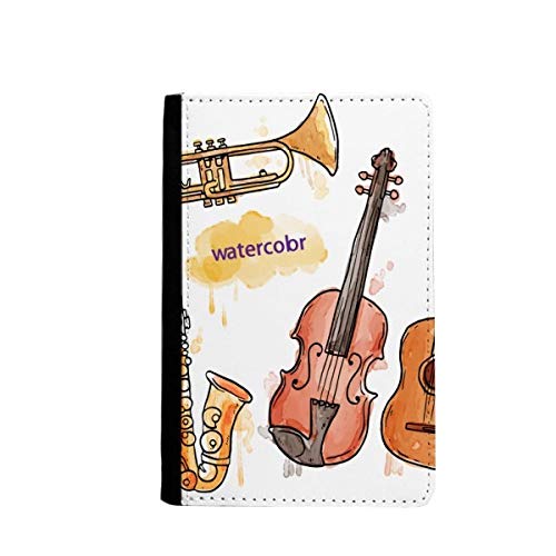 Portefeuille pour passeport aquarelle étui de voyage classique lors de vos escales