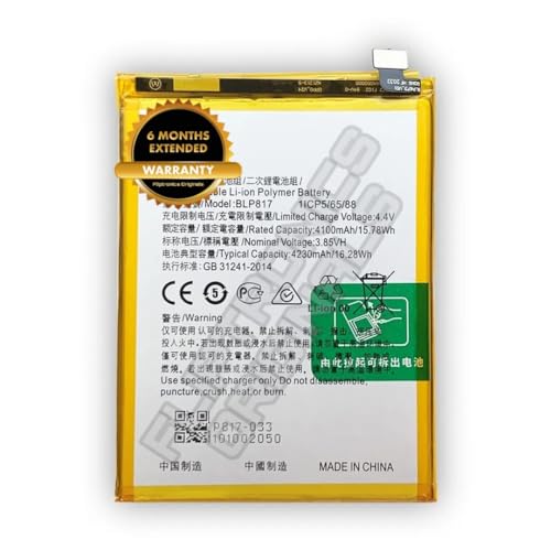 Image of BLP817 Battery for Oppo A15 / A3s /A15 2020 /A15S Battery with 6 Month Warranty **** (U18)