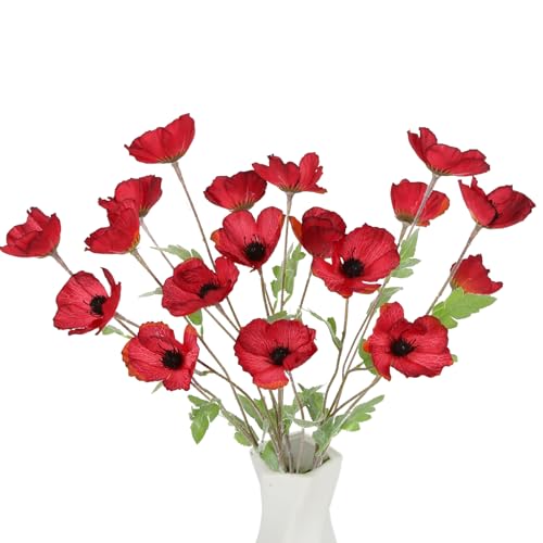 ICBOX 27.5-Inch Vintage Red Poppies