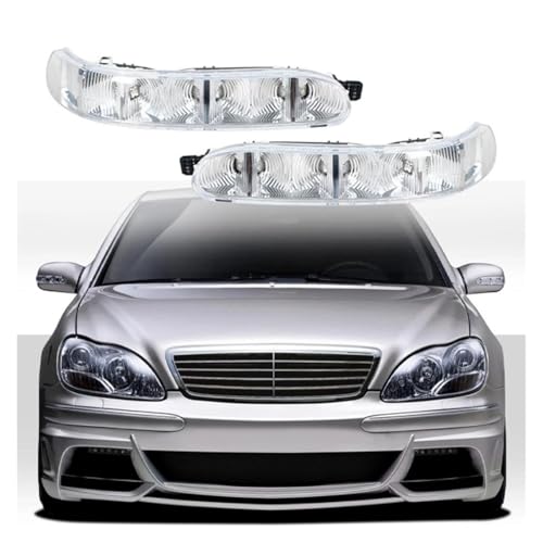 Intermitente retrovisor Mercedes W220 con iluminación de señalización lateral homologada OEM 2