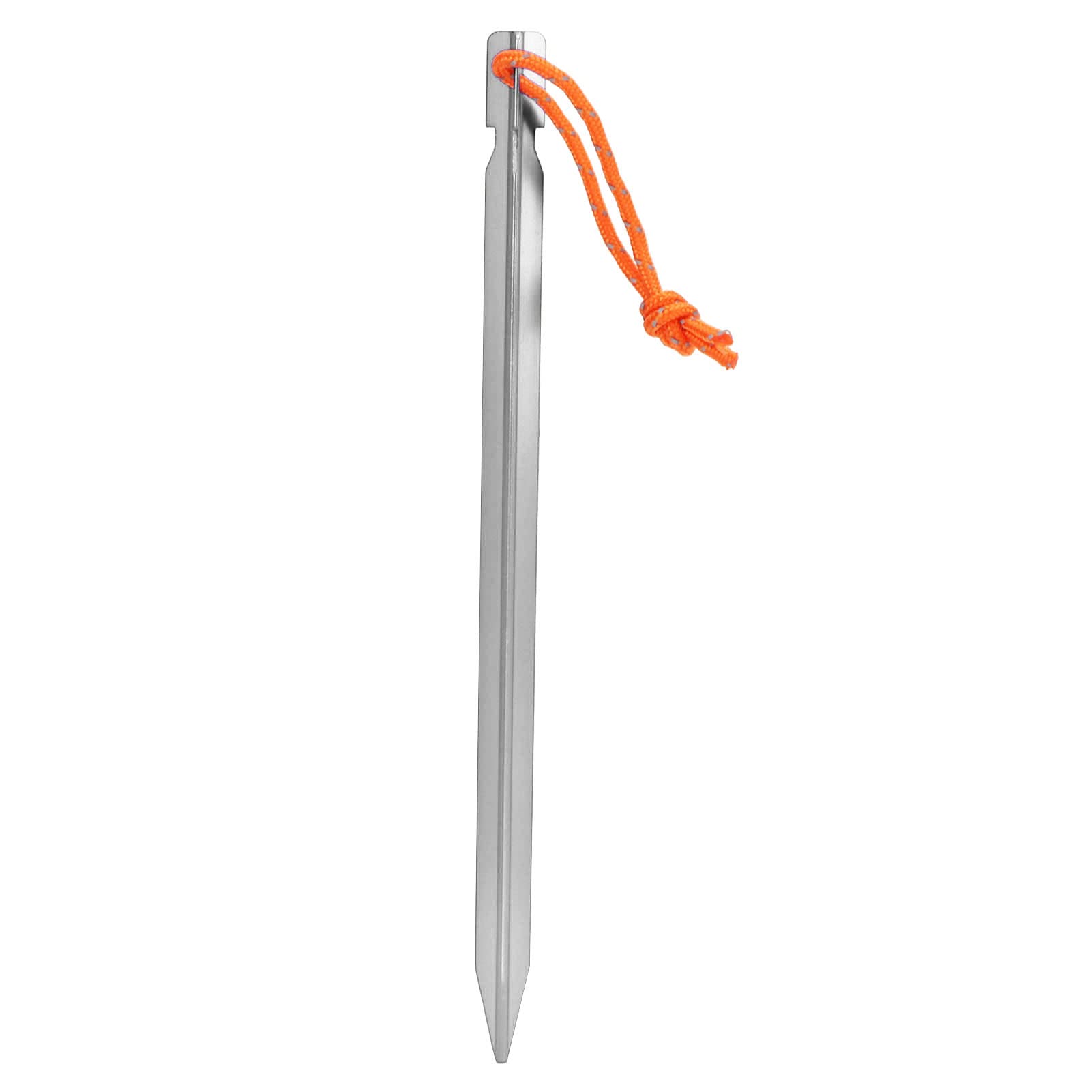 Picchetti per Tenda, 20 Pezzi, Picchetti in Lega di Alluminio Resistente, per Campeggio All'aperto, 9 Pollici, Impermeabili (Argento Bianco)