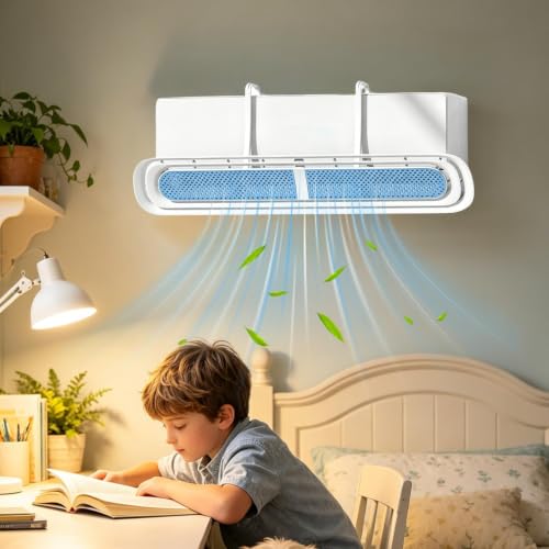 Deflector Aire Acondicionado con Ángulo Ajustable de Material ABS 3