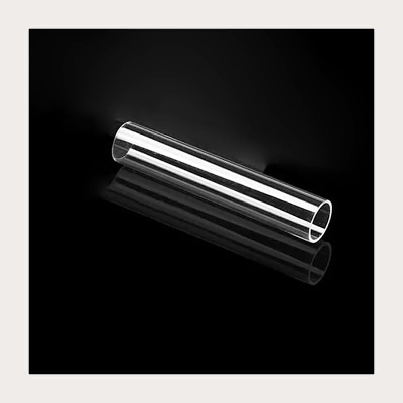 Acrylic Pipe Transparent Tube Hollow Duct PMMA Length 500mm, for DIY Projects Water Cooling System Plumbing(55x45mm)