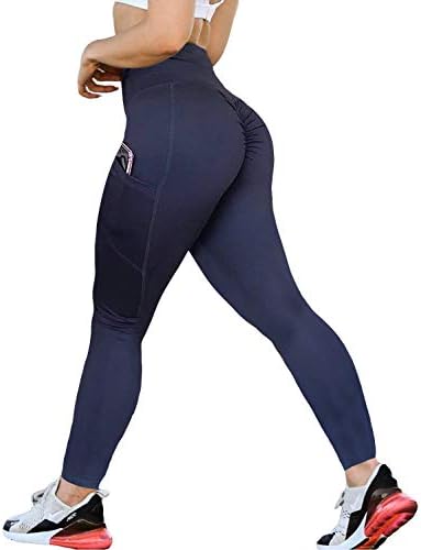 KIWI RATA Women Scrunch Butt Yoga Pants 
