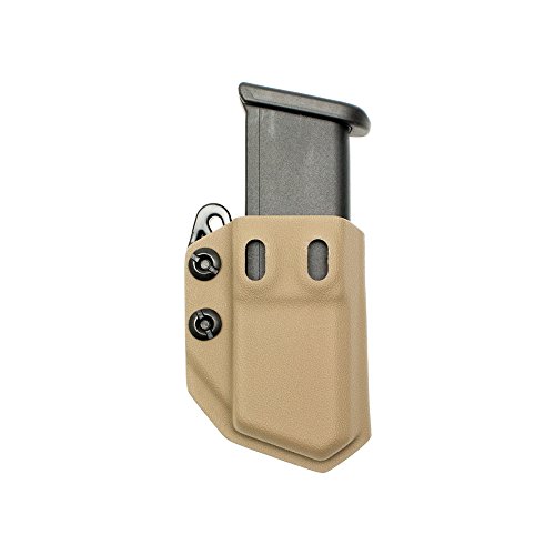 Universal 9Mm/.40 Double Stack Mag Carrier- Tulster Echo Carrier Iwb/Owb (Flat Dark Earth) #TOP1