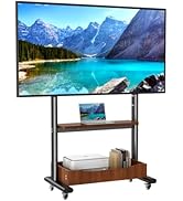 Amazon.co.jp: BESSTER 大型テレビスタンドキャスター 壁寄せ ハイ