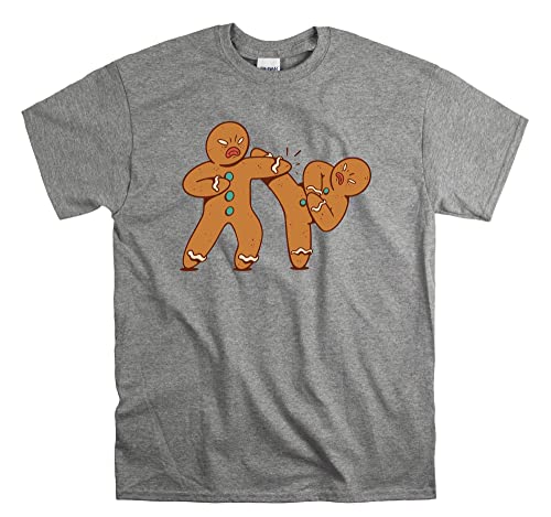 T-shirt Karaté Pain d'épices en taille S idéal pour vos moments de détente décontractés