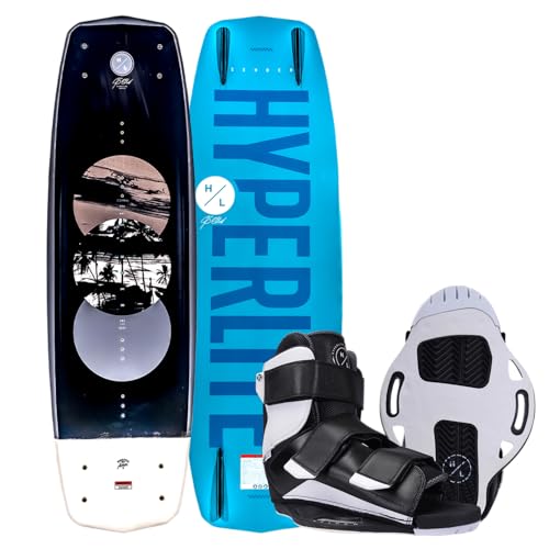 Hyperlite Sender Wakeboard Package, 140cm w/ Formula Bindings, Sizes 7-10.5