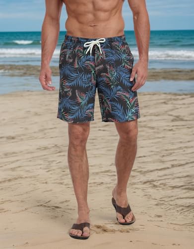 Swim Trunks for Men Quick Dry Swimwear Summer Board Shorts Beach Vacation Bathing Suit with Liner2