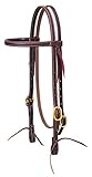 Weaver Leather Working Tack Solid Brass Browband Headstall Brass Hardware, 5/8