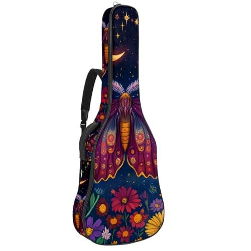 Étui souple guitare acoustique oxford imperméable housse transport 109 cm