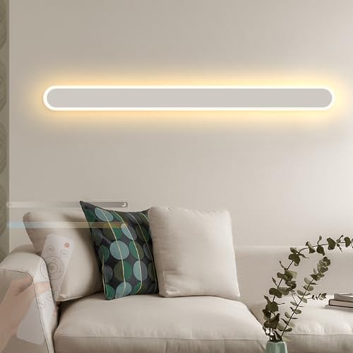 Lámpara de pared LED para evitar la fatiga visual con luz regulable y mando a distancia